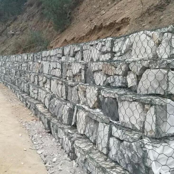 涂塑pe石籠網15531868633 涂塑pe石籠網15531868633